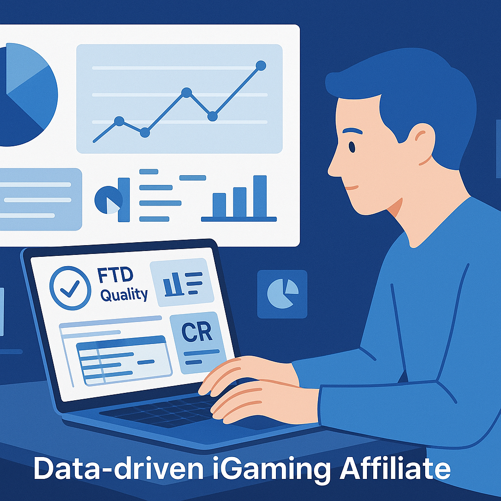 Is iGaming Affiliate Marketing Dying — or Finally Growing Up? Data-driven iGaming affiliate analysing FTD quality, CR and performance dashboards.